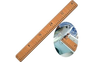 Hzkaicun Fish Ruler for Boat 40"/48" with Backing Adhesive Fish Measuring Sticker Foam Fish Measuring Board for Fishing Boat, Cooler, Kayak, Yacht Fish Ruler Boat Accessories