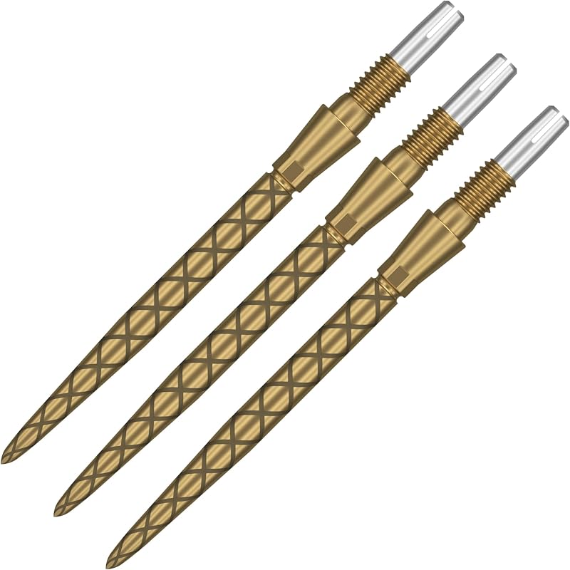 Target Darts Swiss Point Storm Diamond Points 3 Pack 30mm Gold SP