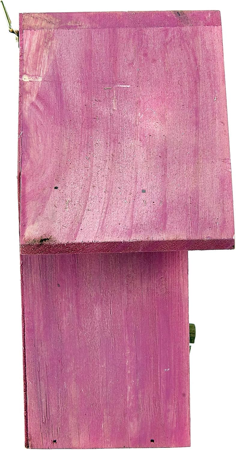 Pink Insect Hotel Home House Bees Bugs and Insects Nesting Box - Image 3