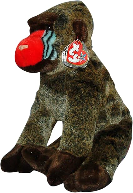 cheeks the baboon beanie baby