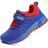 KUBUA Kids Sneakers for Boys Girls Running Tennis Shoes Lightweight Breathable Sport Athletic