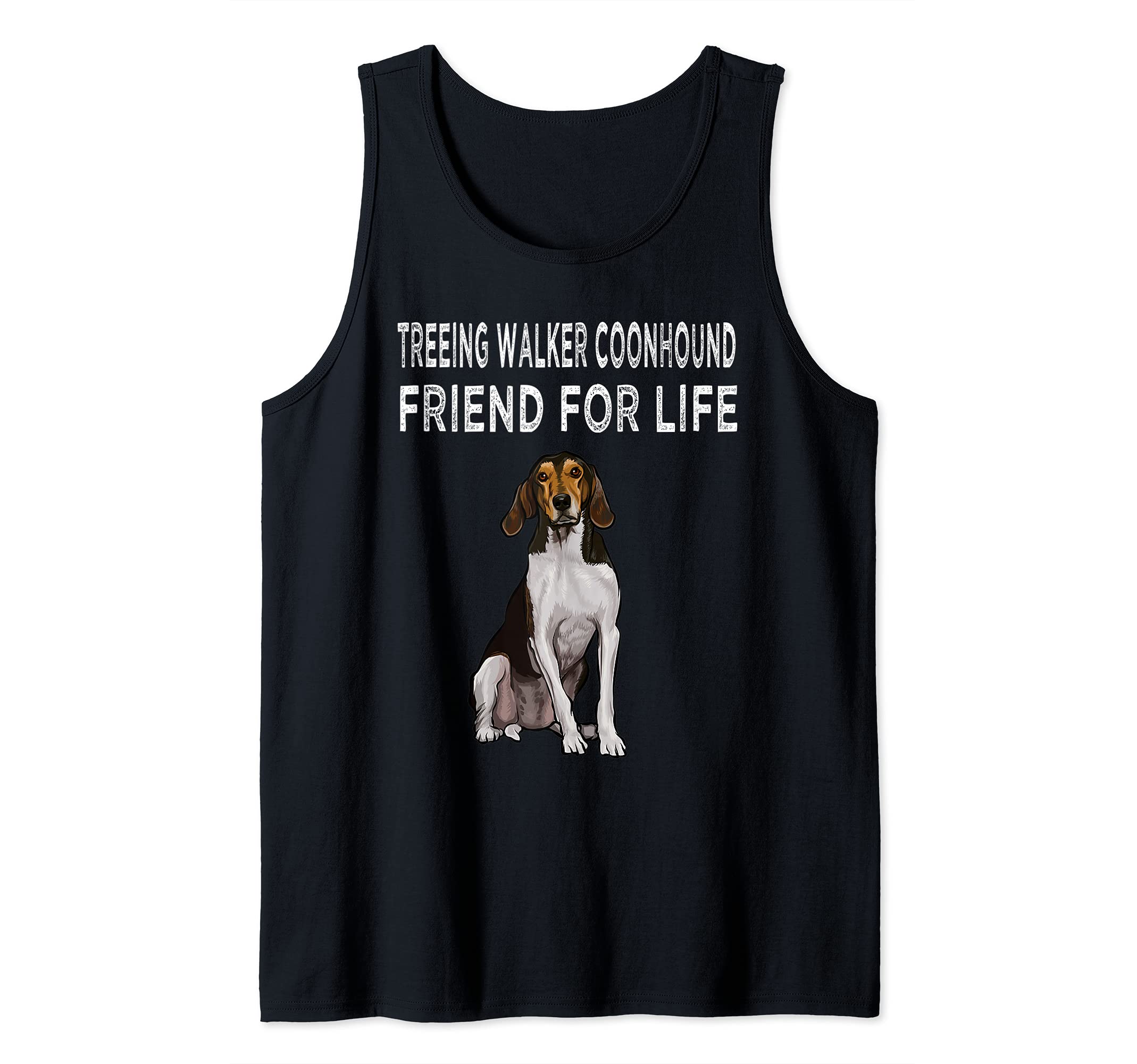 Treeing Walker Coonhound Friend For Life Dog Friendship Tank Top