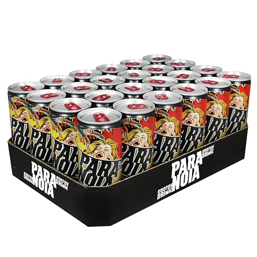 Paranoia Energy Drink 24er Tray (24 x 250ml) Amazon.de Lebensmittel