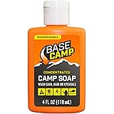 Dead Down Wind Base Camp Biodegradable Camp Soap | 4 Oz Bottle | Multipurpose Environmentally Safe Concentrated Cleaner | Use