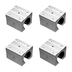 4pcs SBR25UU Aluminum Block 25mm Linear Motion Ball