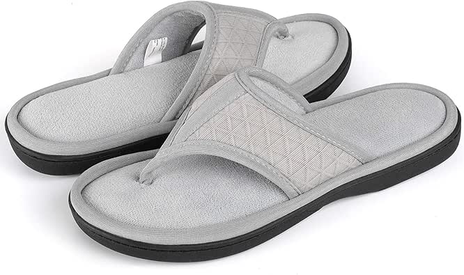 therapedic flip flop slippers