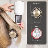 Sndyi Round Hair Brush 43mm Nano Ceramic Ionic Boar Bristles Salon Style view 3