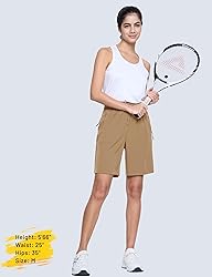 MAGCOMSEN Hiking Shorts Women Quick Dry Lightweight