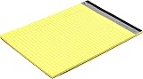 Pukka Pad Executive Refill A4 Legal Pad Pack of 5 100 Pages 60GSM Yellow view 4