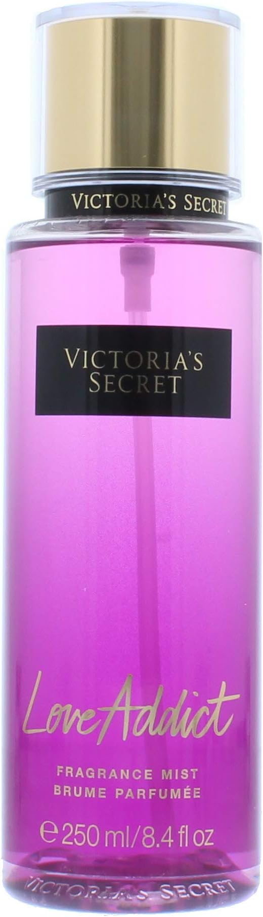 Victoria's Secret Love Addict Fragrance Mist 250ml Warm Amber Creme Anglaise