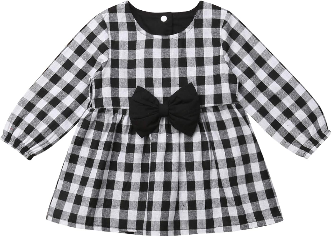 little girl buffalo plaid dress