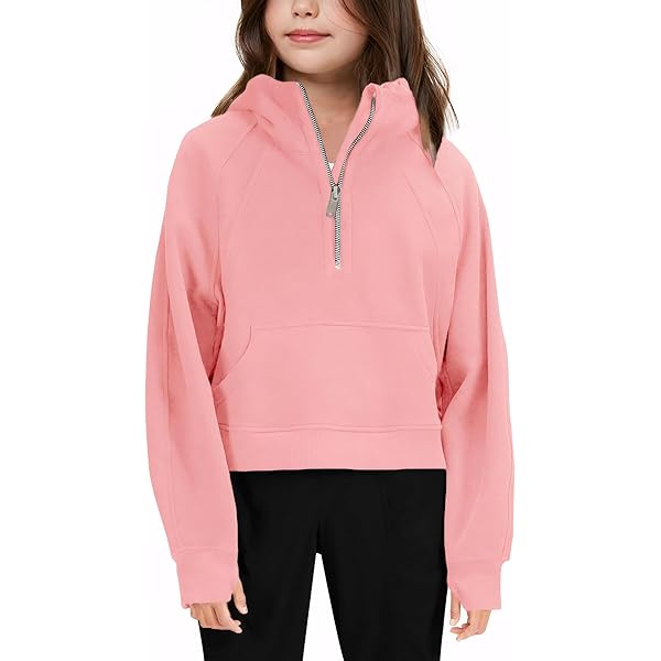 Amazon.com: Bubeutou Half Zip Sweatshirts Womens Quarter Zip