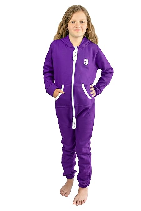 Gennadi Hoppe Kinder Jumpsuit Overall Jogger Trainingsanzug Mädchen Anzug Jungen Onesie