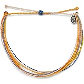 Pura Vida Original Bracelet - 100% Waterproof - Plated Brand Charm | Waterproof adjustable bracelet with coated charm for everyday stacking and style.