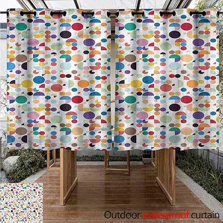 Amazon Com Sunnyhome Living Room Bedroom Window Curtains
