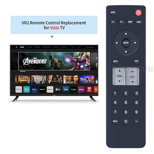 thumbnail image 2 of VR2 Replacement Remote Control For Select Vizio TVs (VL260M, VL370M, VO320E, VO370M, VO420E) 2 of 6