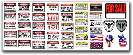 rc decals inside body