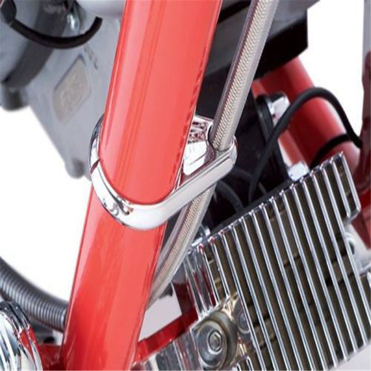 HANSWD Motorcycle Brake Cable Clamp Clutch Throttle Cord Holder Frame