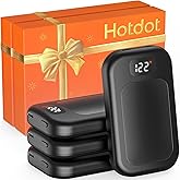 Hand Warmers Rechargeable 4 Pack, 6400mAh Electric Hand Warmers, AI Smart Chips 20Hrs Long Safe Heat, Portable Pocket Heater, Outdoor Camping Hunting Golf Accessories