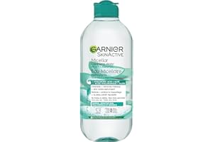 Garnier Micellar Cleansing Water, With Hyaluronic Acid and Aloe, Cleanses and Removes Makeup And Leaves Skin Replumped, Suita