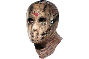 RUBIES Rubie's Costume Co Friday The 13th Part 7 New Blood Jason Voorhees Deluxe Overhead Mask