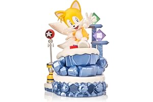 CC Countdown Characters 2024 Sonic the Hedgehog Tails Collectible Figure - Official SEGA Merchandise - Buildable Advent Calendar Statue