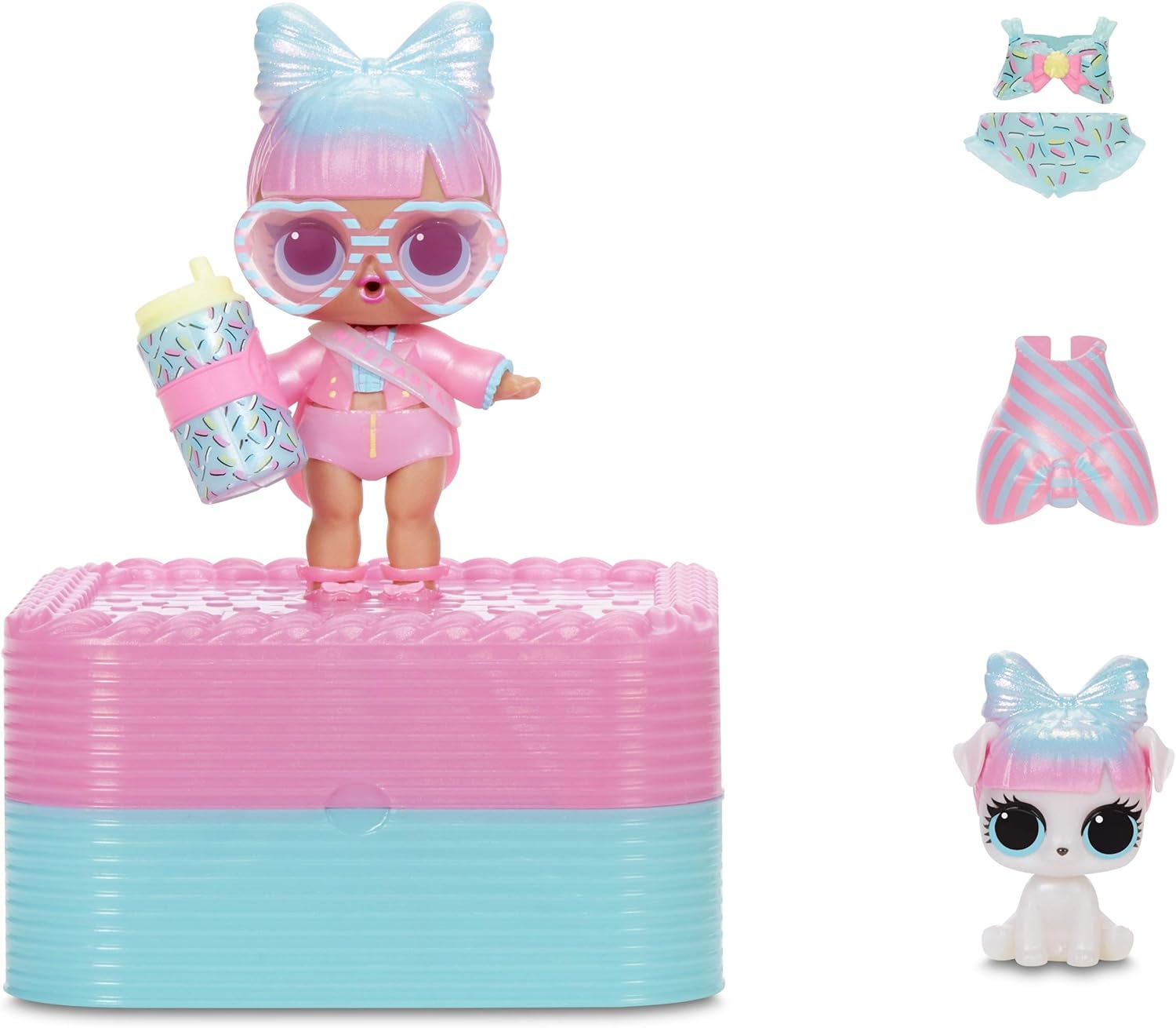 Amazon.es: L.O.L. Surprise! Muñeca Miss Partay y Mascota - con Moda, Sorpresas Efervescentes y Accesorios - Regalo Sorpresa: Juguetes y juegos