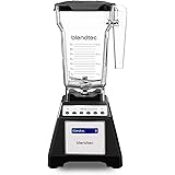 Blendtec Total Classic Original Blender - Fourside Jar (75 oz), Professional-Grade Power-6 Pre-Programmed Cycles-10-Speeds, B