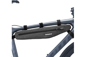 ROCKBROS Bike Frame Bag Bike Triangle Bag Waterproof Bike Top Tube Bag Cycling Pouch 1.5 L Classified Capacity