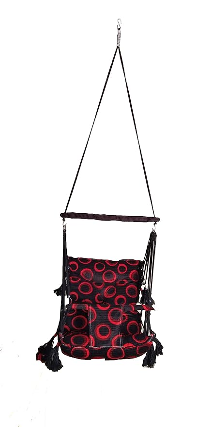 Porwal HSK-2016-BlackMaroon Hammock (Black and Maroon)