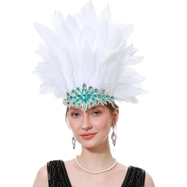 Amazon.com: Gionforsy Carnival Headpieces for Women Show  display picture 1