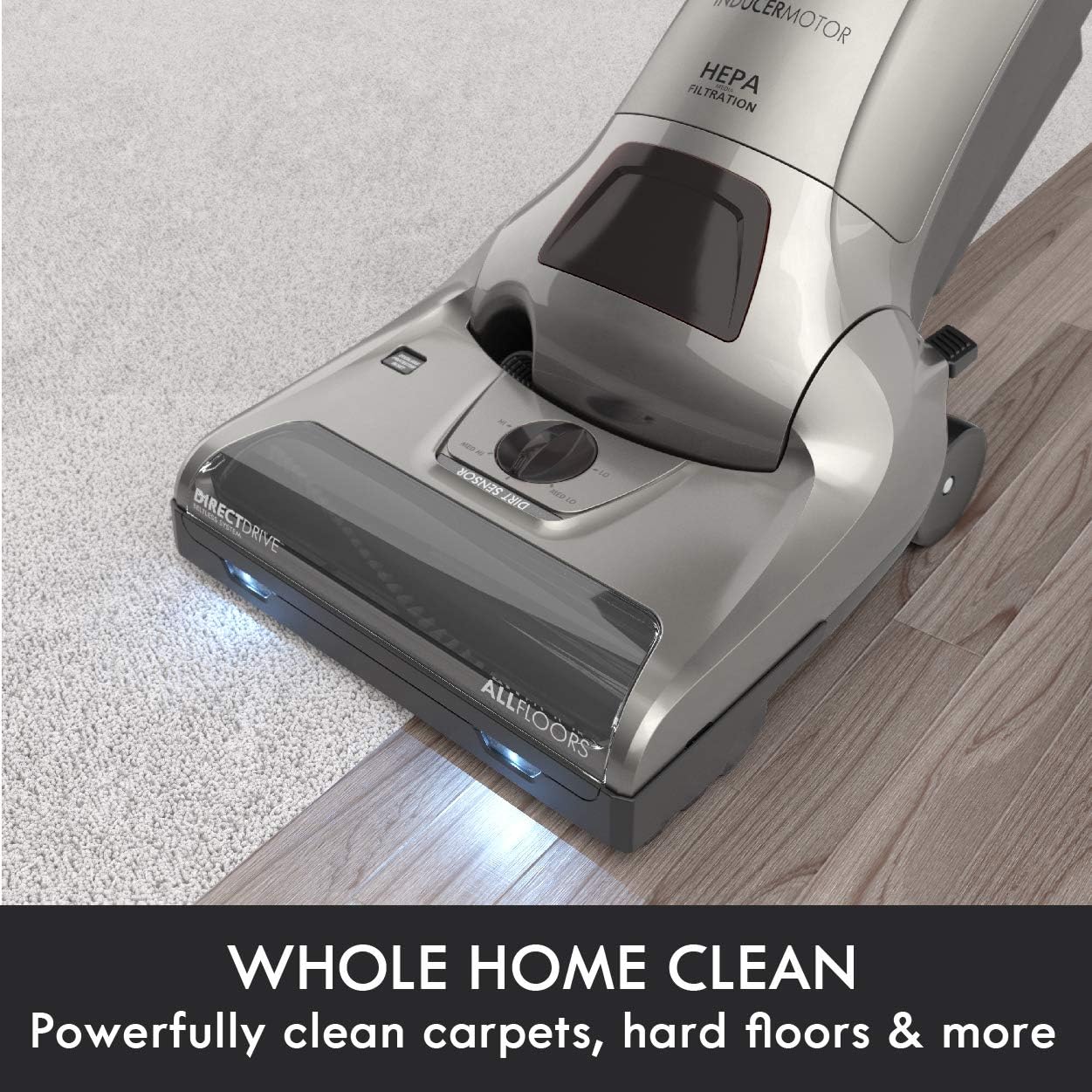Kenmore Floor Care Elite Upright Bagged Vacuum, Silver -
