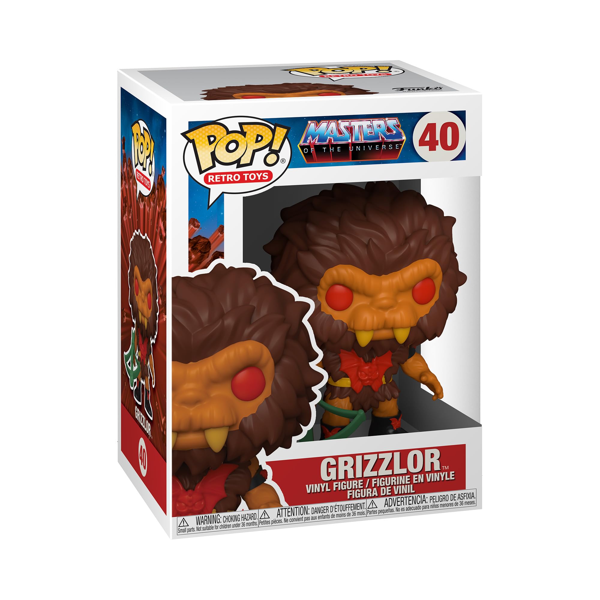 Funko POP! Vinyl: Masters Of the Universe-Grizzlor - Collectable Vinyl Figure - Gift Idea - Official Merchandise - Toys for Kids & Adults - TV Fans - Model Figure for Collectors and Display