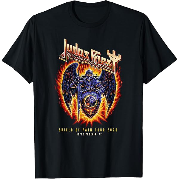 Amazon.com: Judas Priest - Invincible Shield 2024 Sterling T