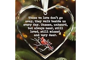 Lakatay Cardinal Christmas Ornaments - Cardinal Ornament, Sympathy Memorial Christmas Ornament - Cardinal Gifts Memorial Bere