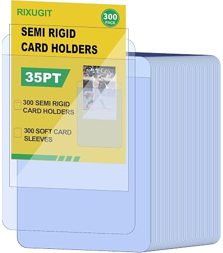 saf t gard card sleeves Amazon.com: 2TUFF Card Armor Semi-Rigid Sleeves 1000 Bulk Pack With 1000  Penny Sleeves - 3 5/16