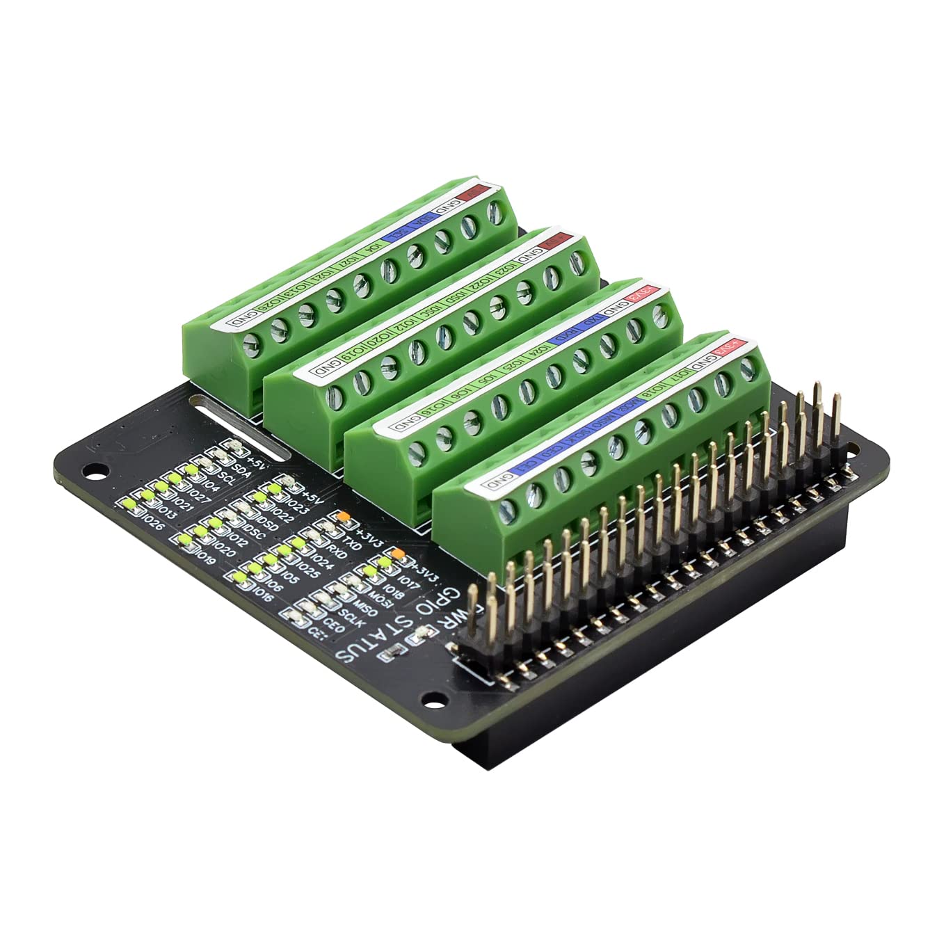DollaTek GPIO Expansion Board Breakout GPIO Screw Terminal Hat for Raspberry Pi