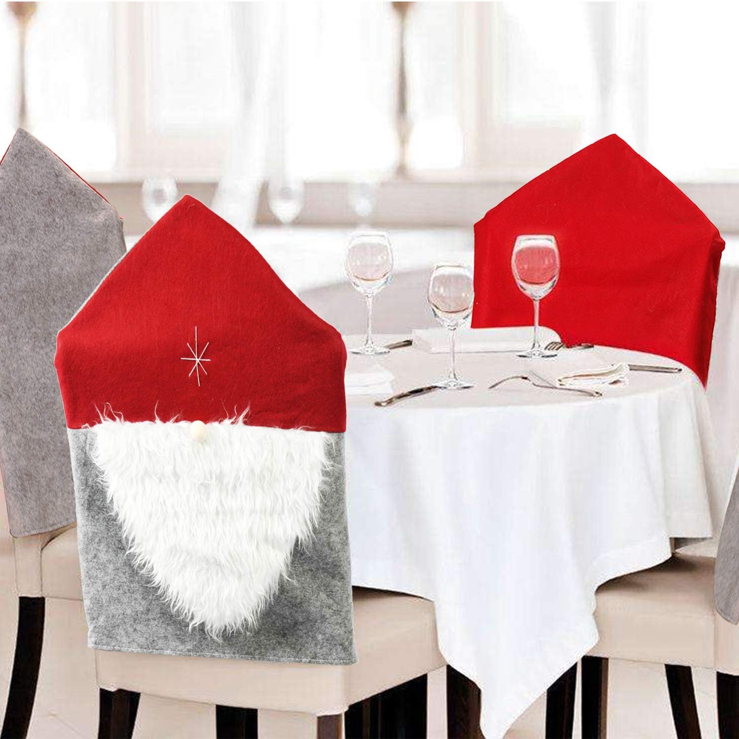 Best Christmas Dining Chair Seat Covers