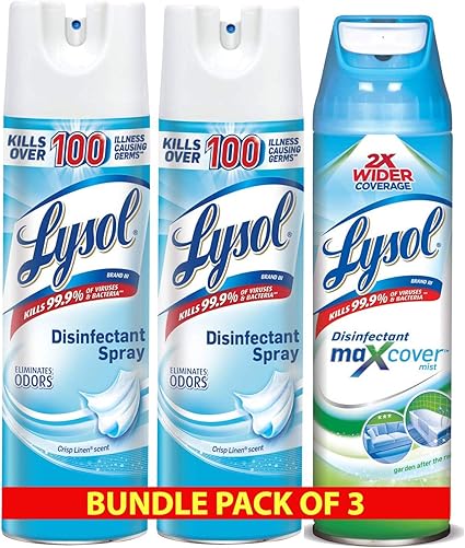 Amazon Com Lysol Disinfectant Spray 3ct Garden After Rain