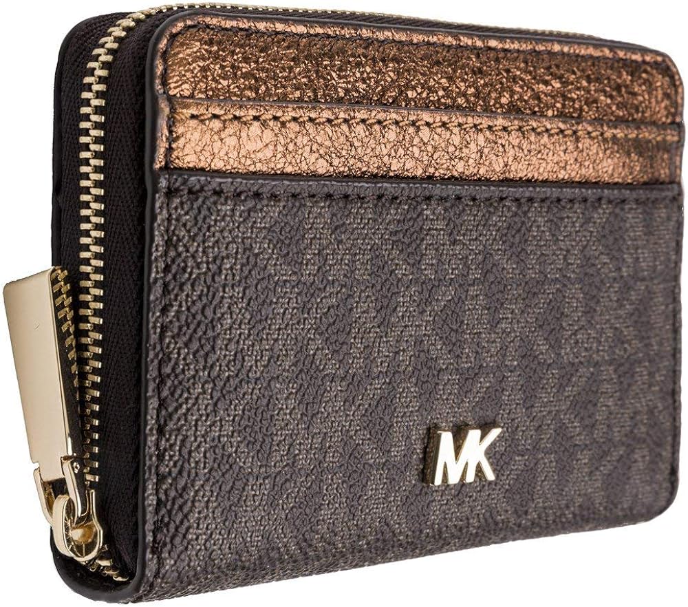 michael kors zip around coin card case