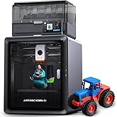 Anycubic Kobra S1 Combo Multi-Color 3D Printer with Active Filament Drying | 600mm/s High Speed CoreXY 3D Printer, Fully Enclosed &amp; Auto Leveling, 4-Color Printing Bulit-in, Smart APP Control