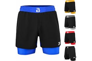 2BOLD MMA Kid’s 2 in 1 Board Shorts BJJ Built in Compression Lining Athletic Gym Boxing Jiu-Jitsu No-Gi Grappling Shorts