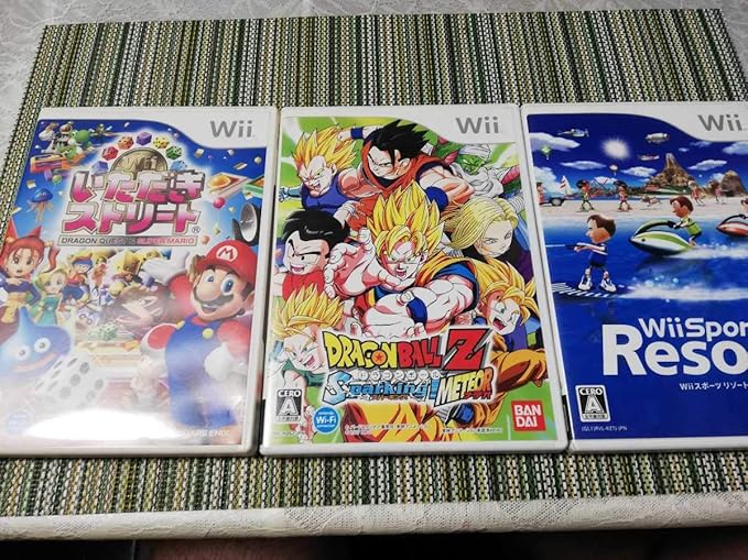 いただきストリートwii ドラゴンボールz Sparking Meteor Wii Sports Resort スパーキングメテオ いたスト ドラゴンククエスト Dq マリオ 303 ホビー 通販 Amazon Co Jp