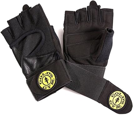 Gold's gym wrist wrap glove with adjustable strap Outlet