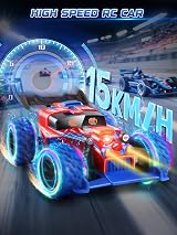 Kssvzz Spider 2.4GHz RC Monster Truck LED Lights 1:18 All Terrain 15 kmh view 2