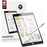 BERSEM [3 Pack] Paperfeel Screen Protector compatible with iPad (10.2-Inch, 2021/2020/2019 Model, 9th / 8th / 7th Generation)