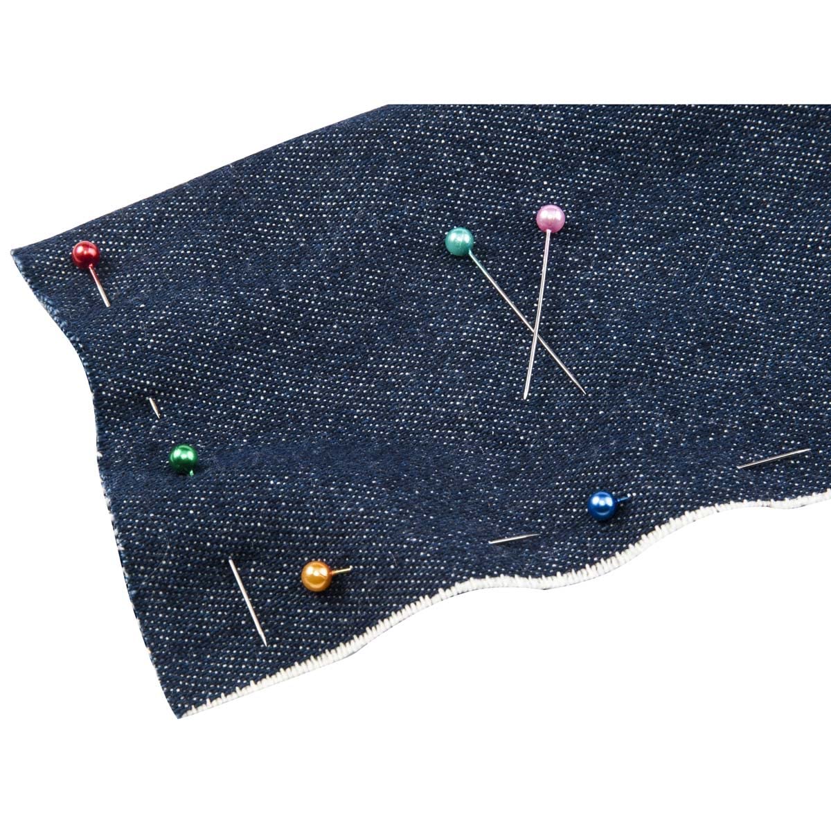 SINGER 07050 Pearlized Head Straight Pins, Size 20, 150-Count, Multicolor