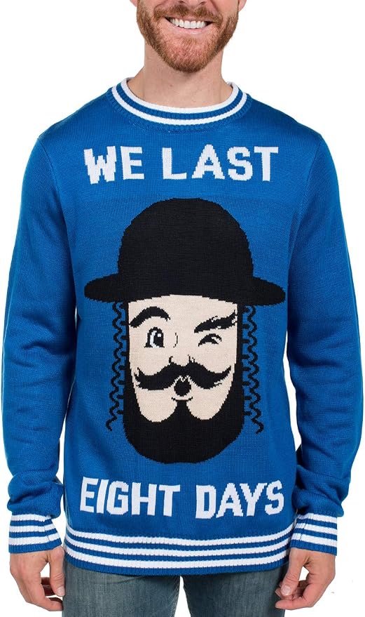 tipsy elves hanukkah sweater