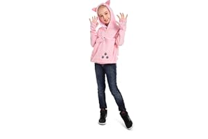 ALYC Boys Girls Hoodies,Pet Holder Cat Dog Large Pouch Carriers Pullover Long Sleeve Cat Ear Sweatshirt