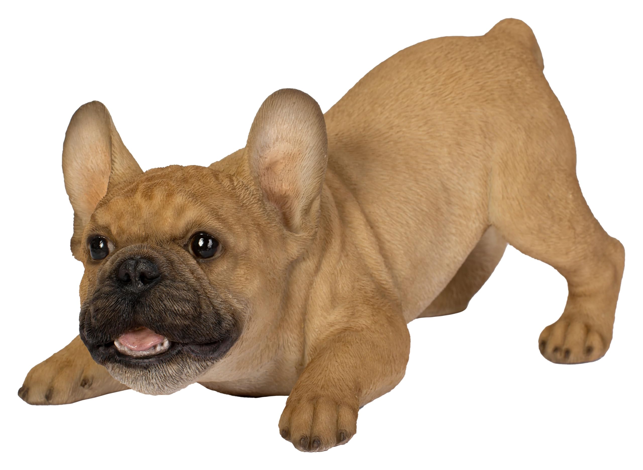 Vivid Arts - Active Pups Golden French Bulldog Ornament - AP-FRBD-D